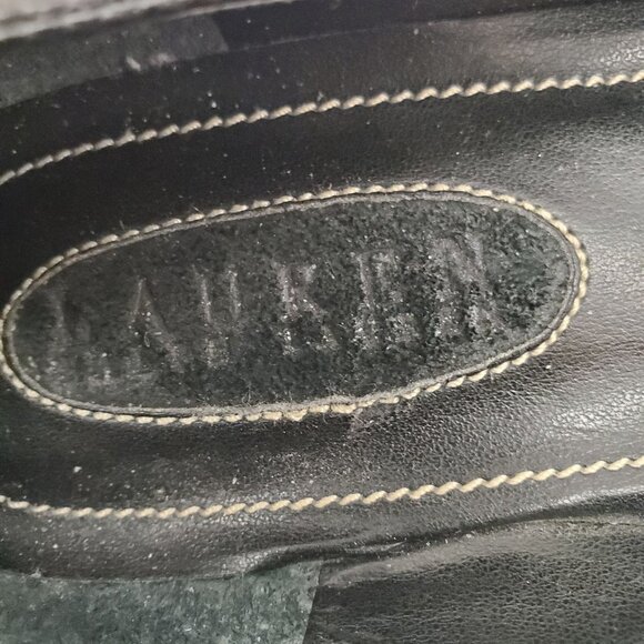 Lauren Ralph Lauren Megan Classic Black Low, Kitten Heel Pumps - Picture 10 of 11